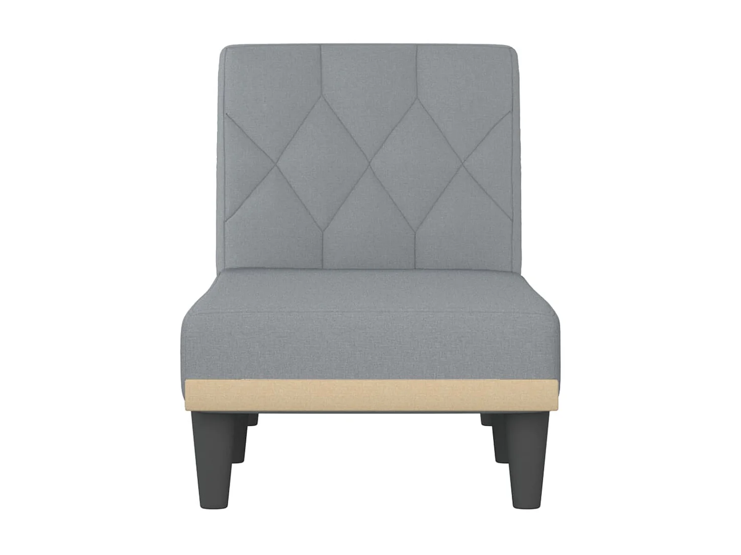 Méridienne convertible gris clair tissu ODF8220 OID6859