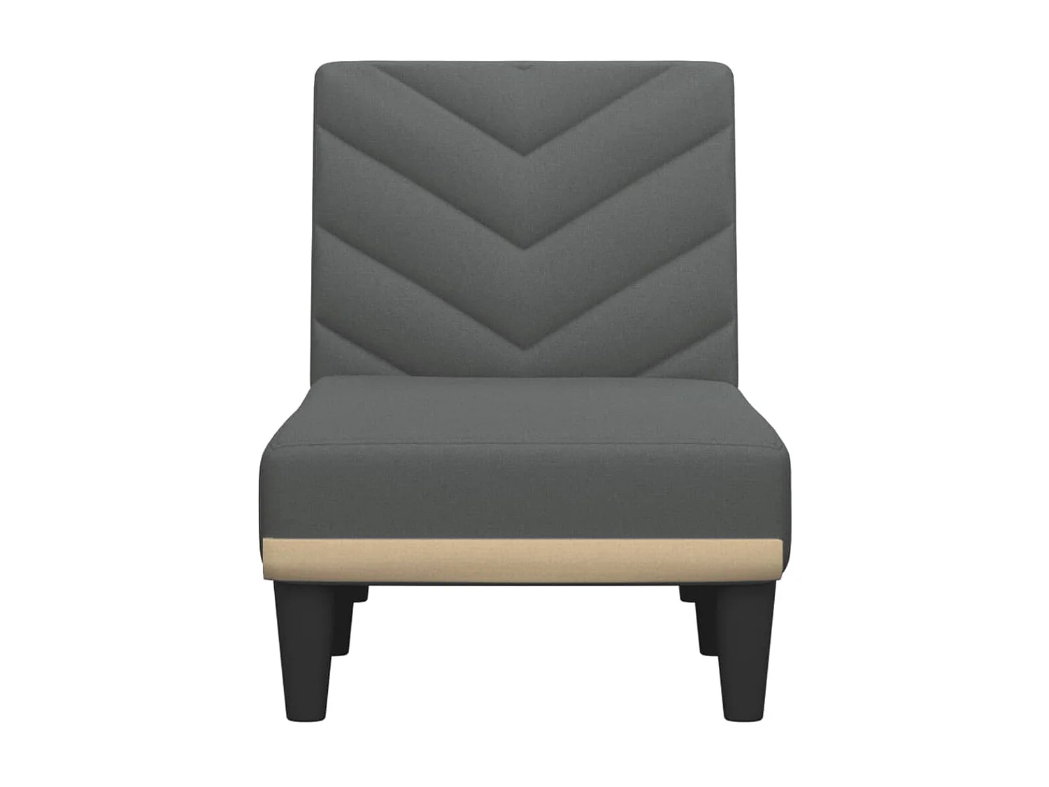 Méridienne convertible gris foncé tissu ODF9246 OID4400