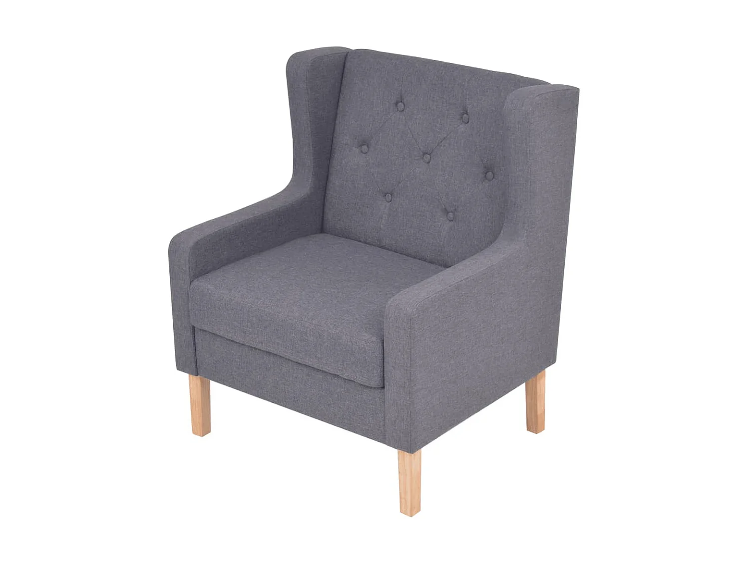 Fauteuil stof grijs NL297836