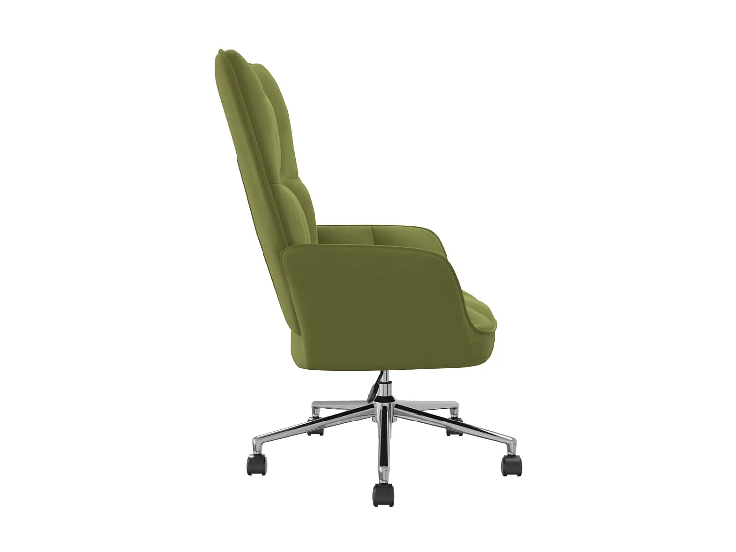 Cadeira de descanso veludo verde-claro PT956166