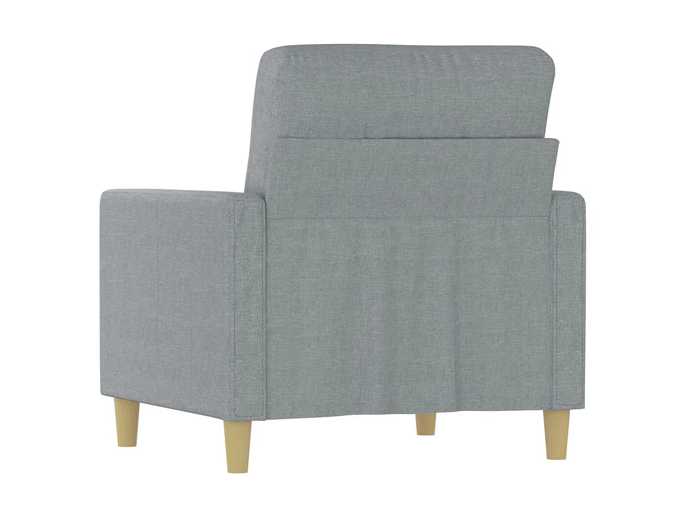 Fauteuil 60 cm stof lichtgrijs NL714310
