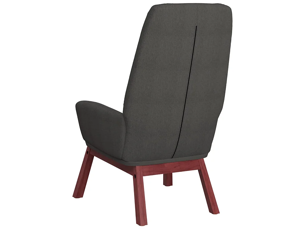 Fauteuil droit Gris foncé Tissu OIU2500