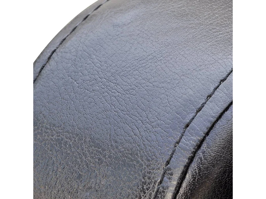 Fauteuil droit Noir Similicuir SEF81124