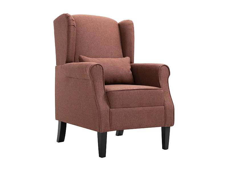 Fauteuil stof bruin NL637036
