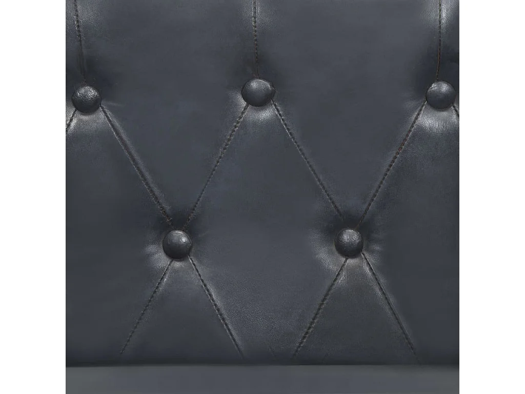 Fauteuil echt leer grijs NL627011