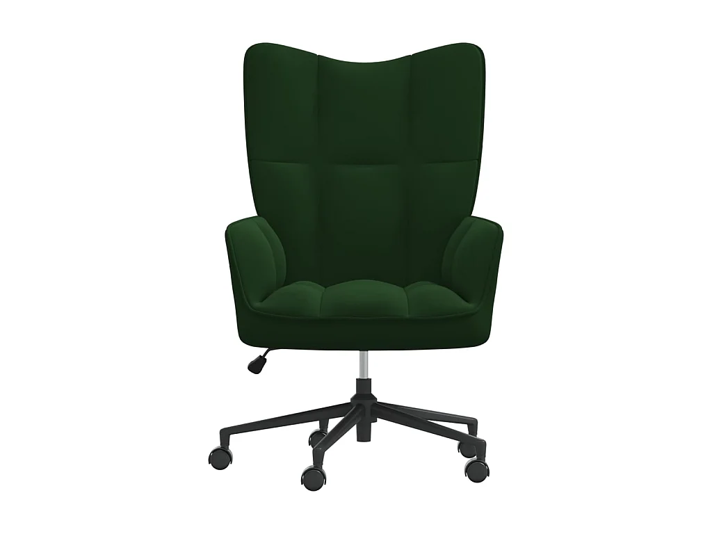 Relaxsessel | Fernsehsessel Dunkelgrün Samt -gkd700179