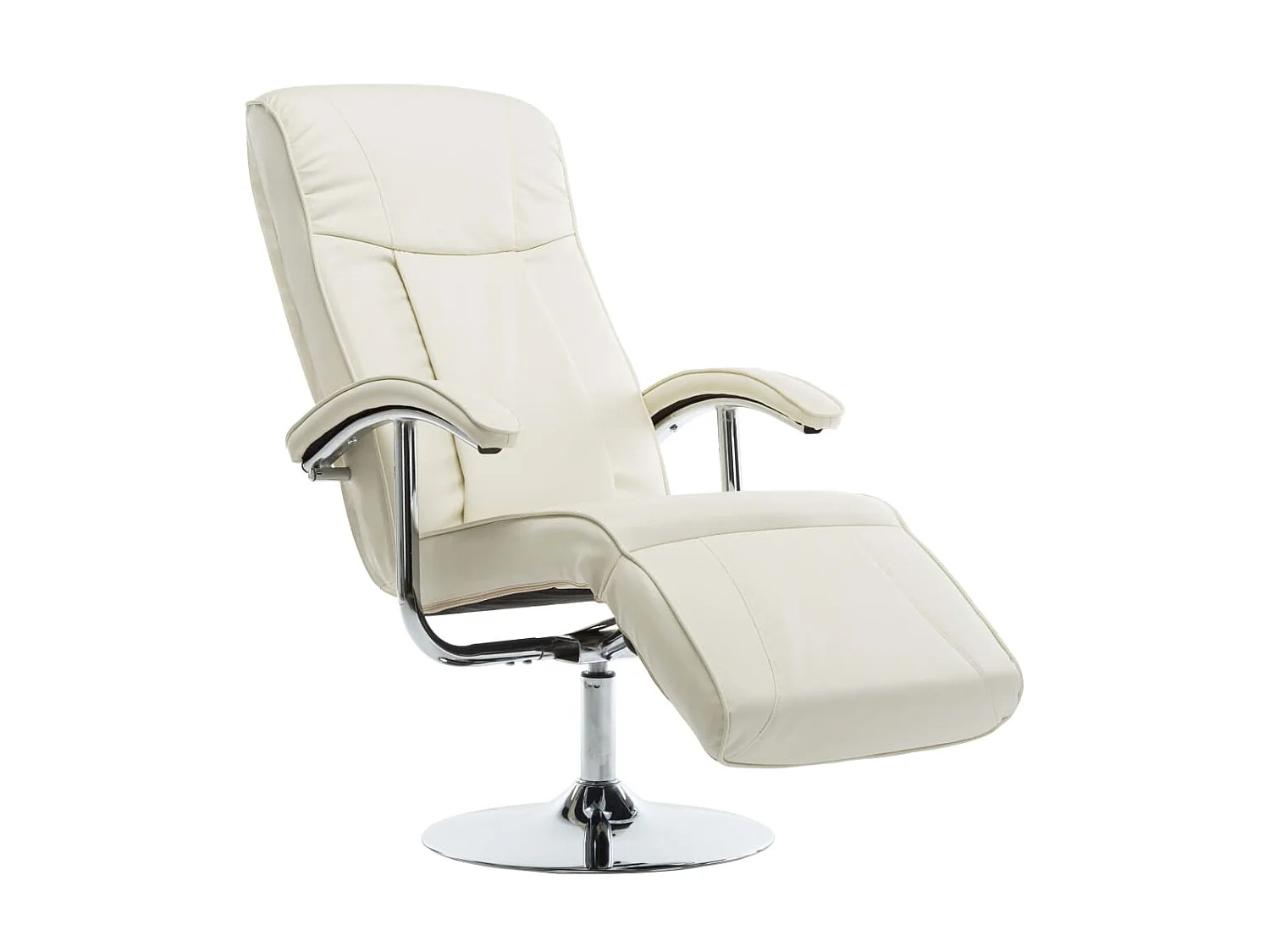 Fauteuil TV Crème Similicuir SEF77931