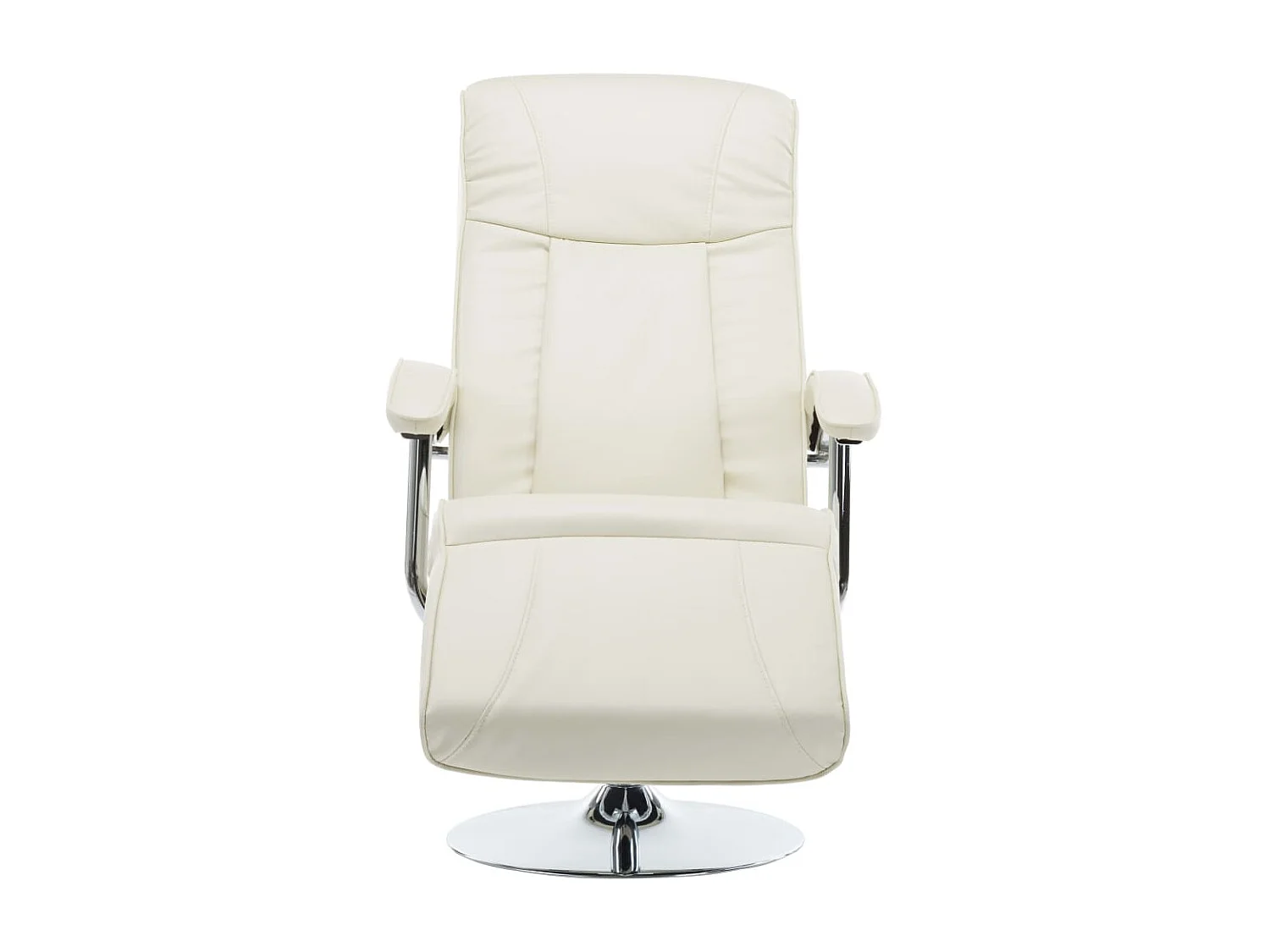 Fauteuil TV Crème Similicuir SEF77931