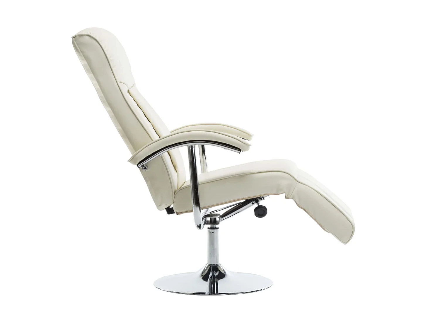 Fauteuil TV Crème Similicuir SEF77931
