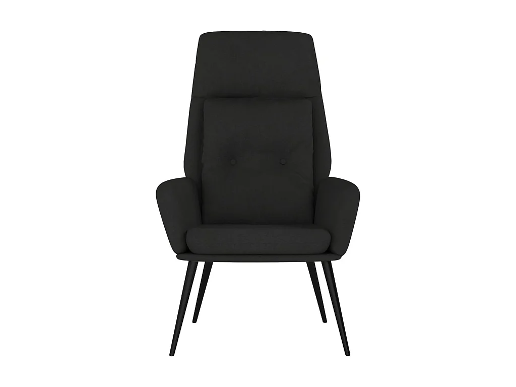 Relaxsessel | Fernsehsessel Schwarz Wildleder-Optik -gkd491071