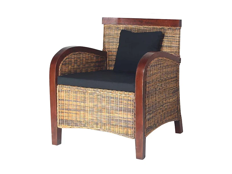 Fauteuil handgeweven rattan NL719206