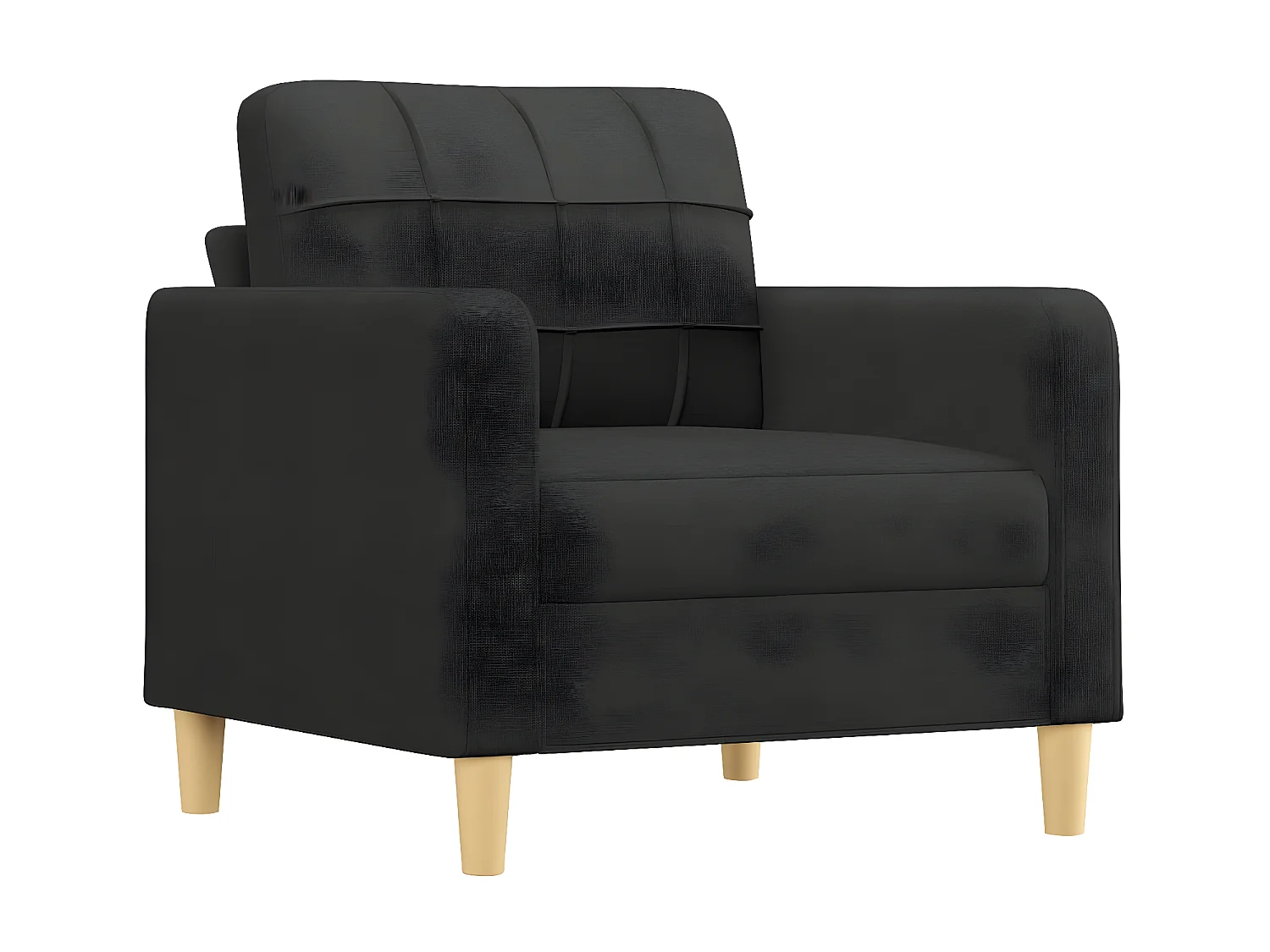 Poltrona 60 cm tecido preto PT690205