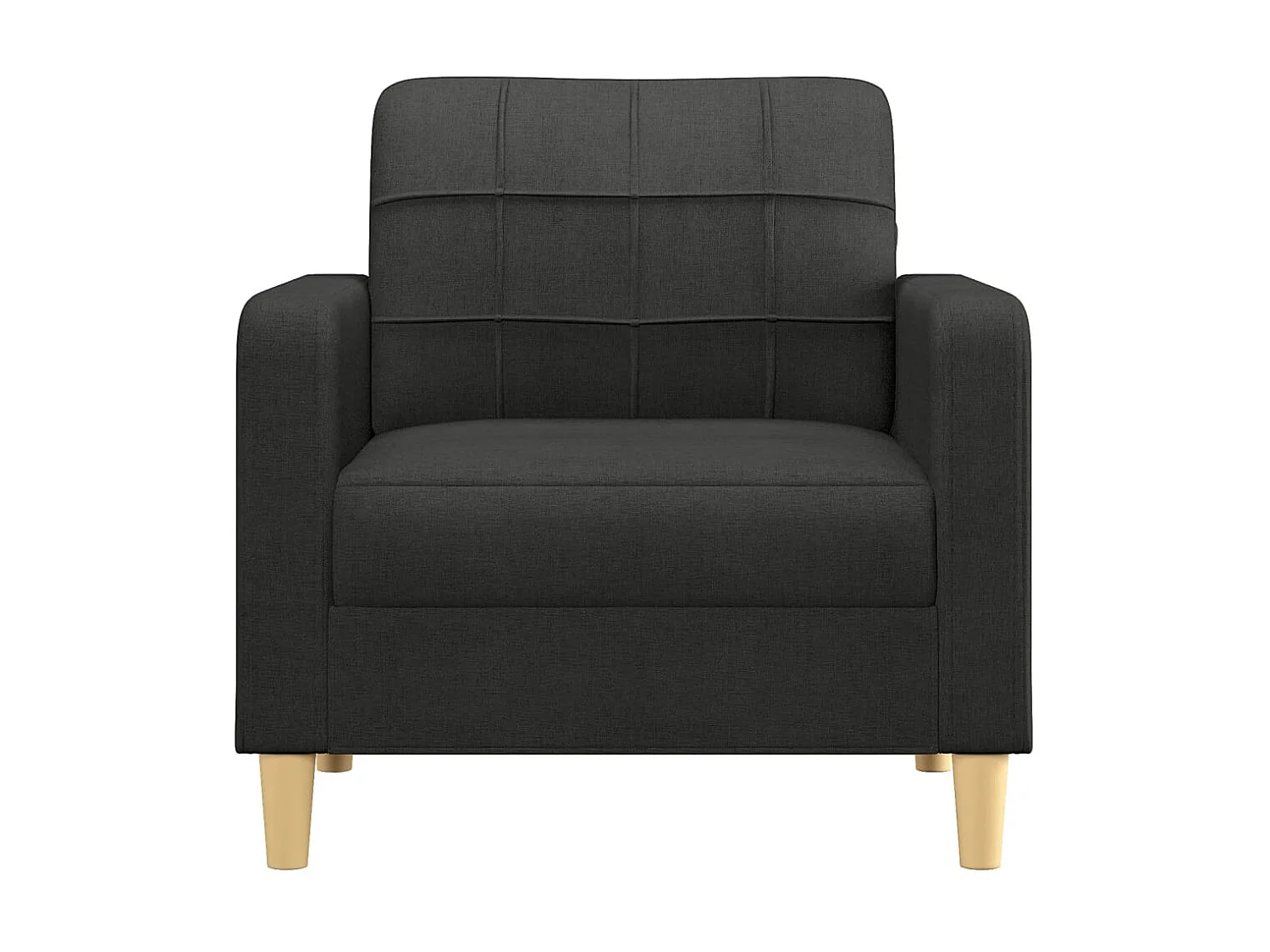 Poltrona 60 cm tecido preto PT690205