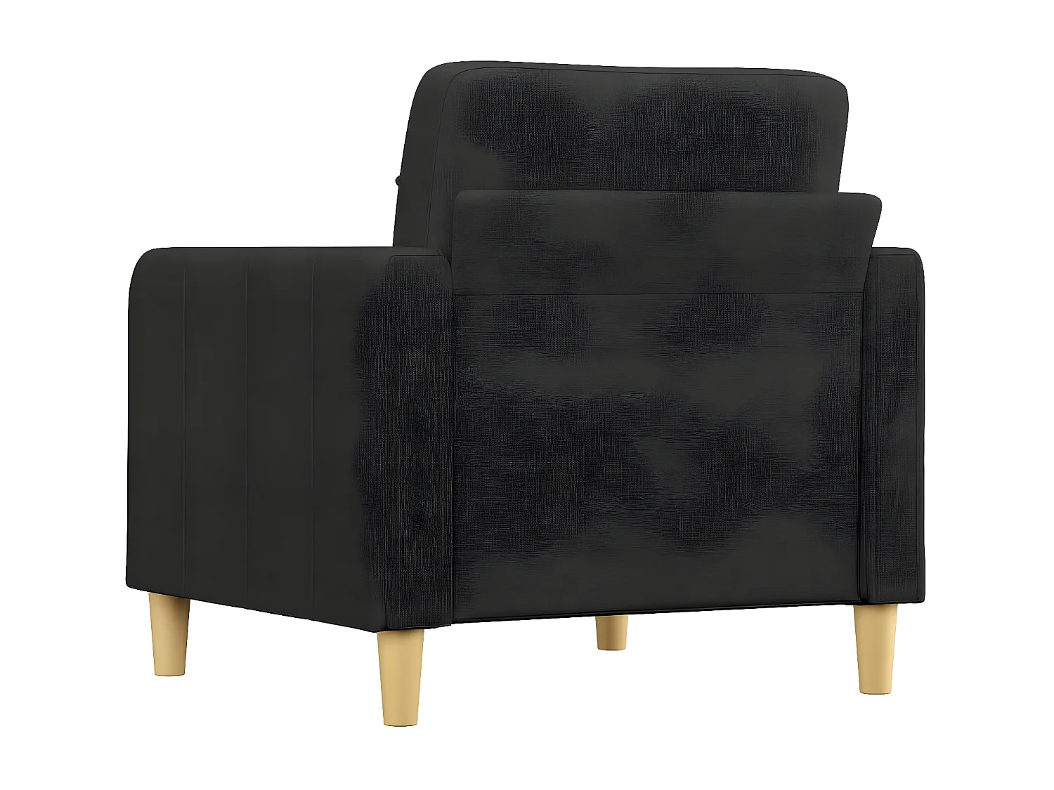 Poltrona 60 cm tecido preto PT690205