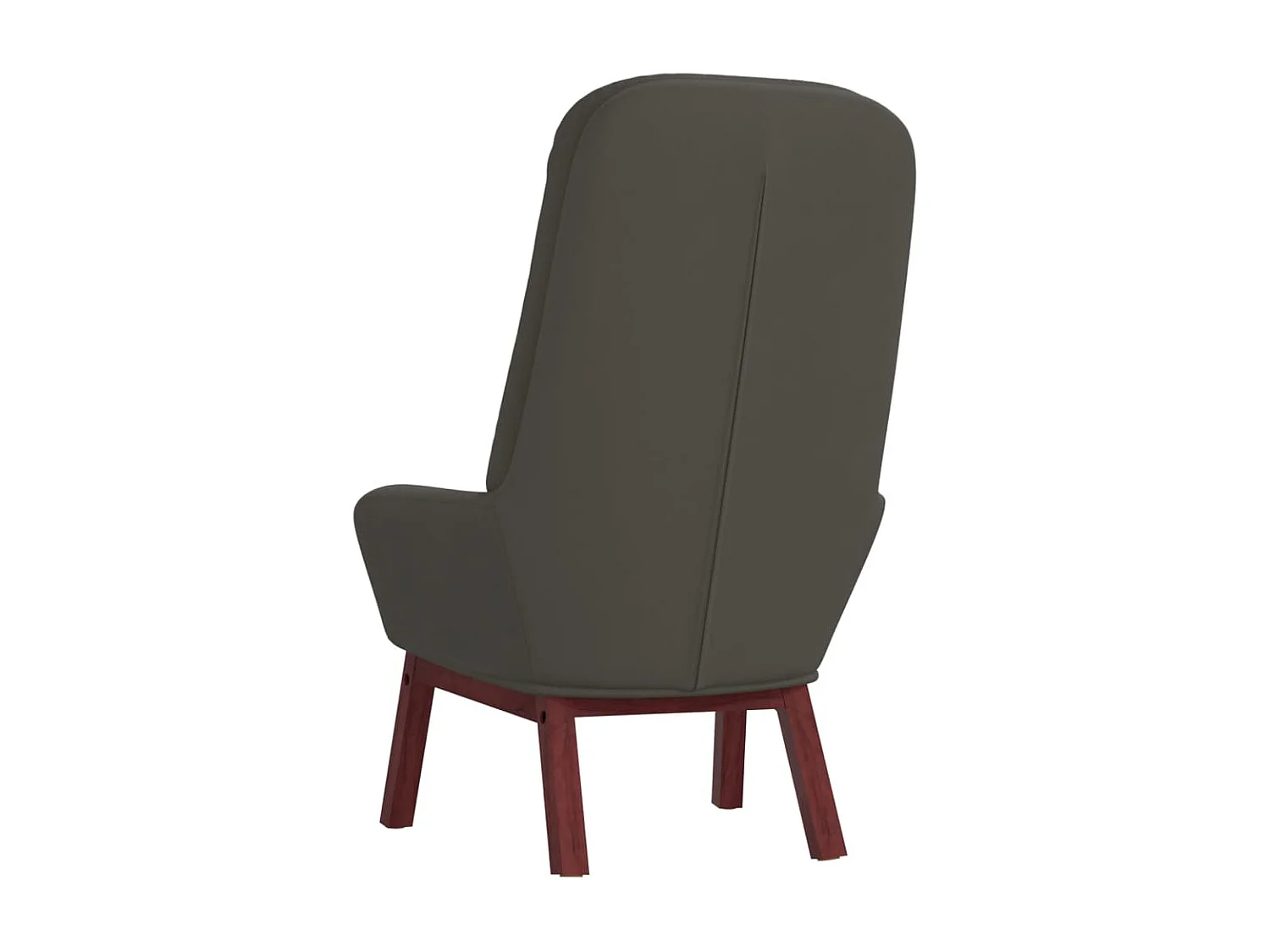 Cadeira de descanso veludo cinzento-escuro PT511619