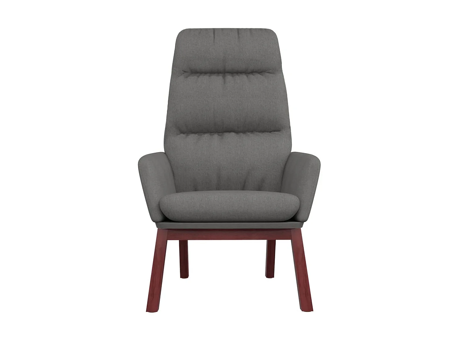 Fauteuil droit Gris clair Tissu OIU8184