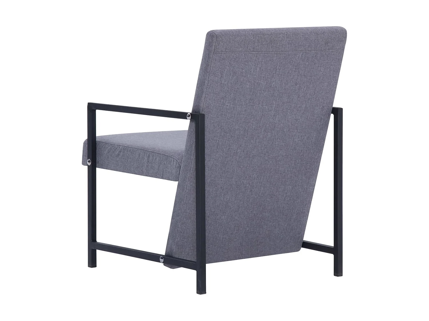 Sillón de tela gris claro ES69975