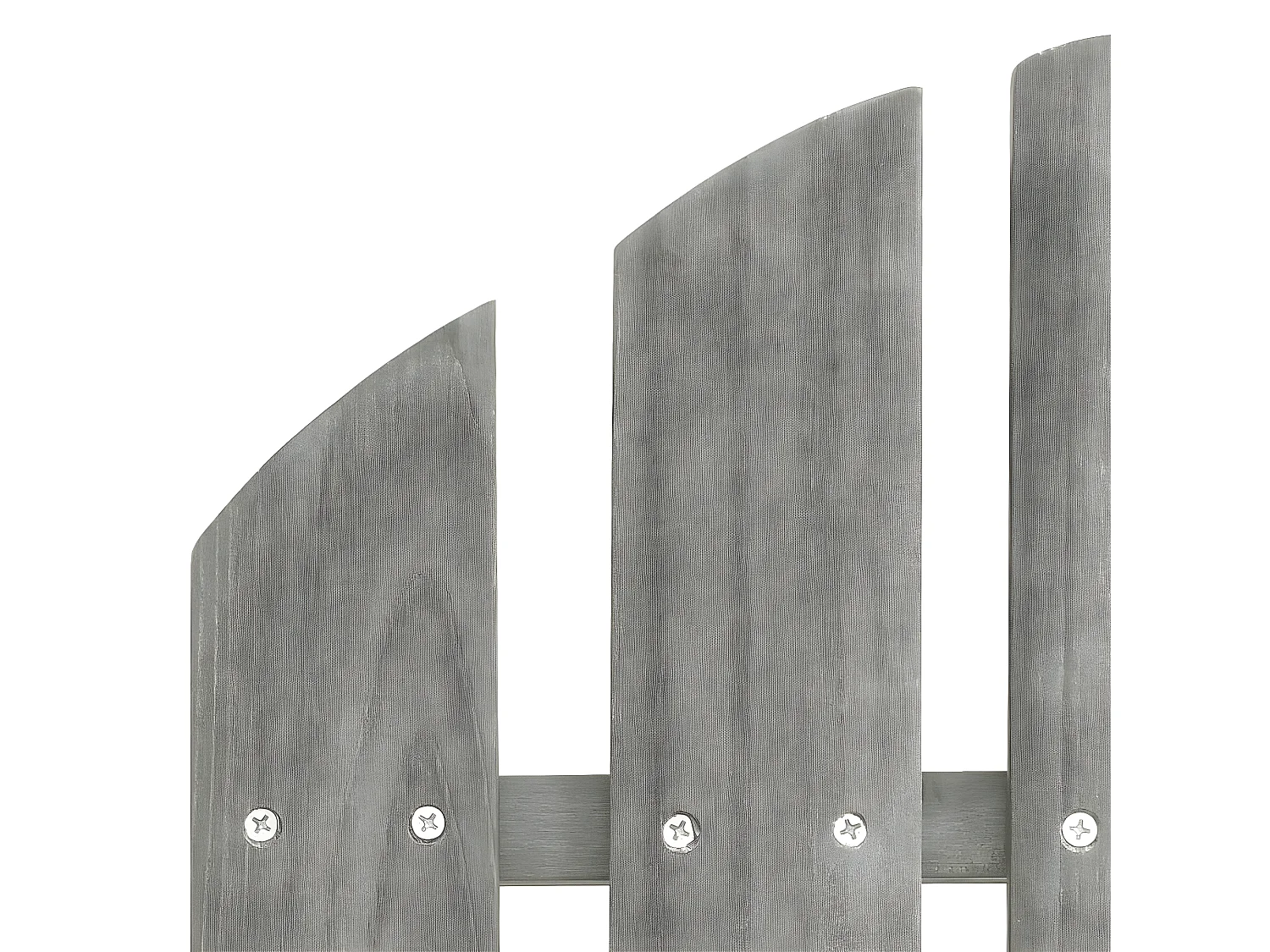 Tuinschommelstoel hout grijs NL835782