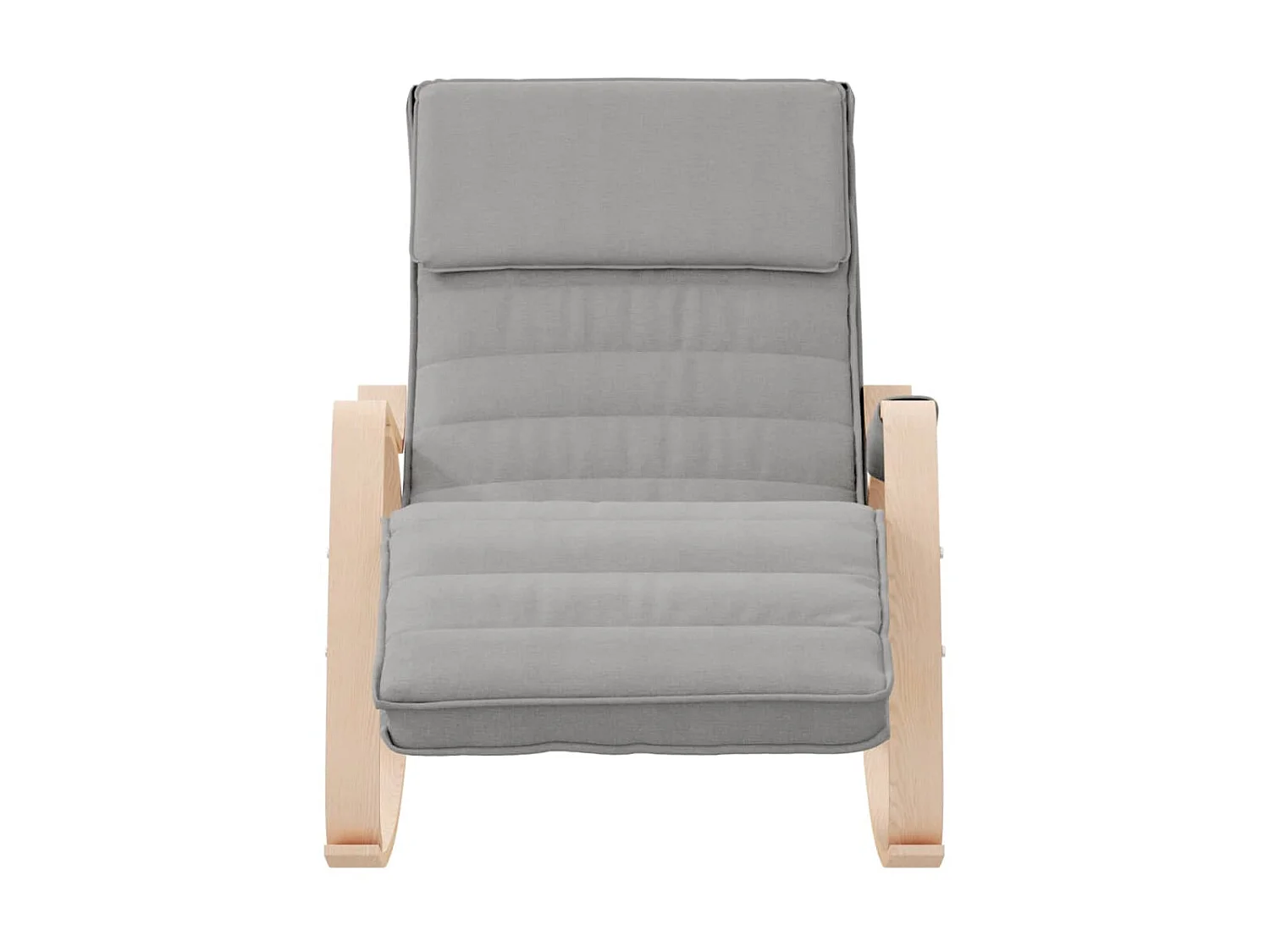 Fauteuil à bascule Gris clair Tissu BE38192