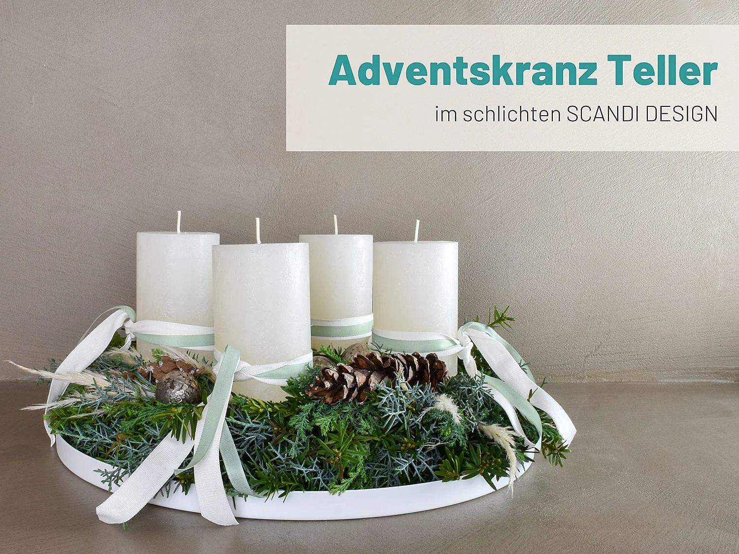 D&D Living® Deko Tablett Rund Ø 40 cm | Design