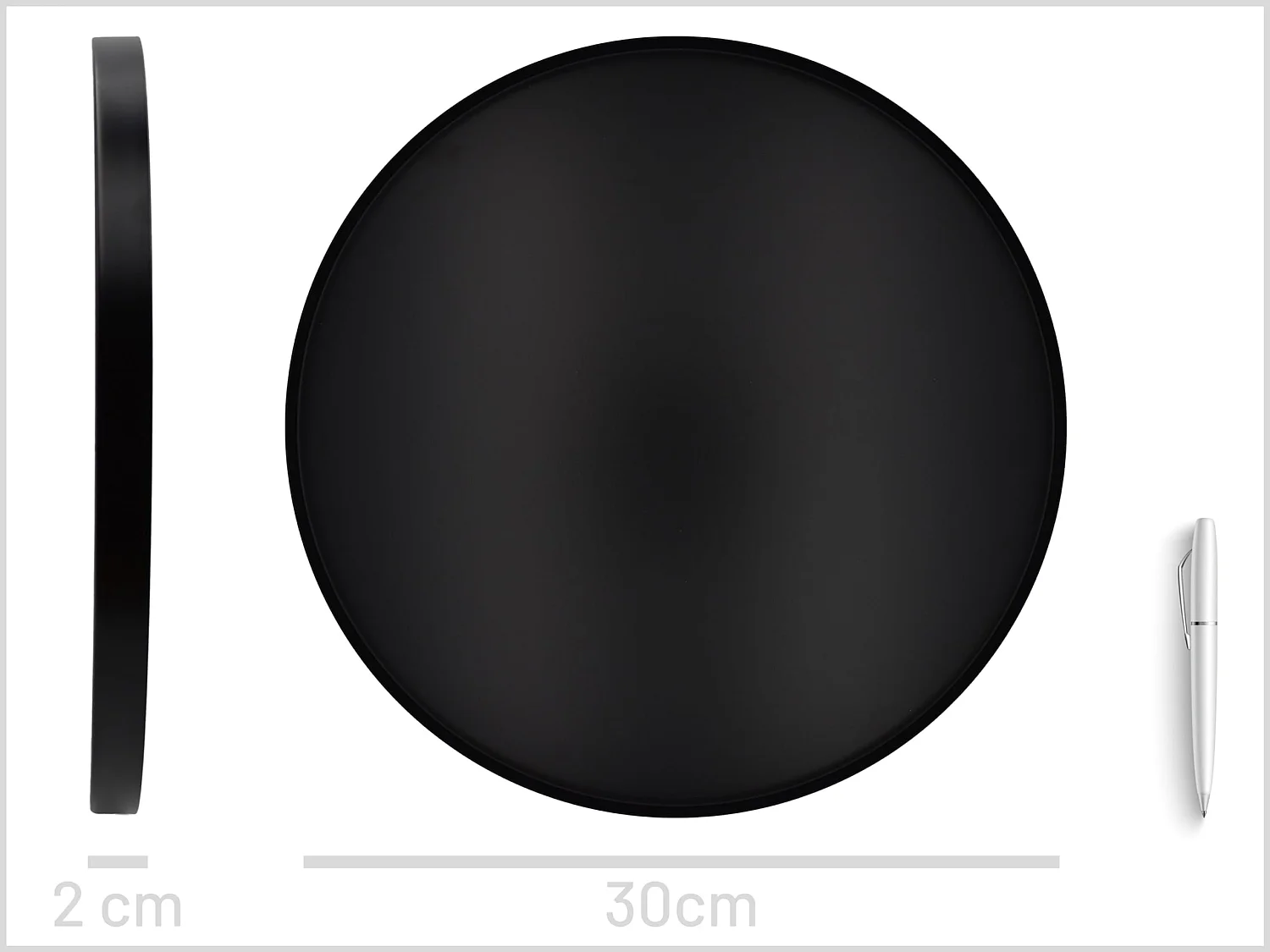 D&D Living® Deko Tablett Rund Ø 30 cm | Design