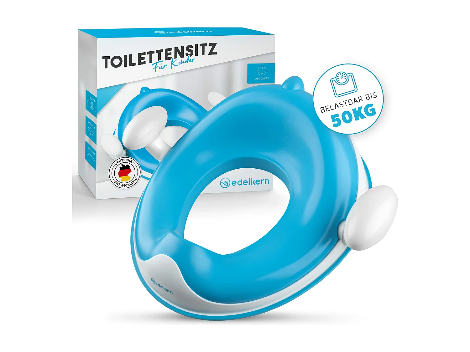 Edelkern Toilettensitz Kinder - Ergonomischer WC