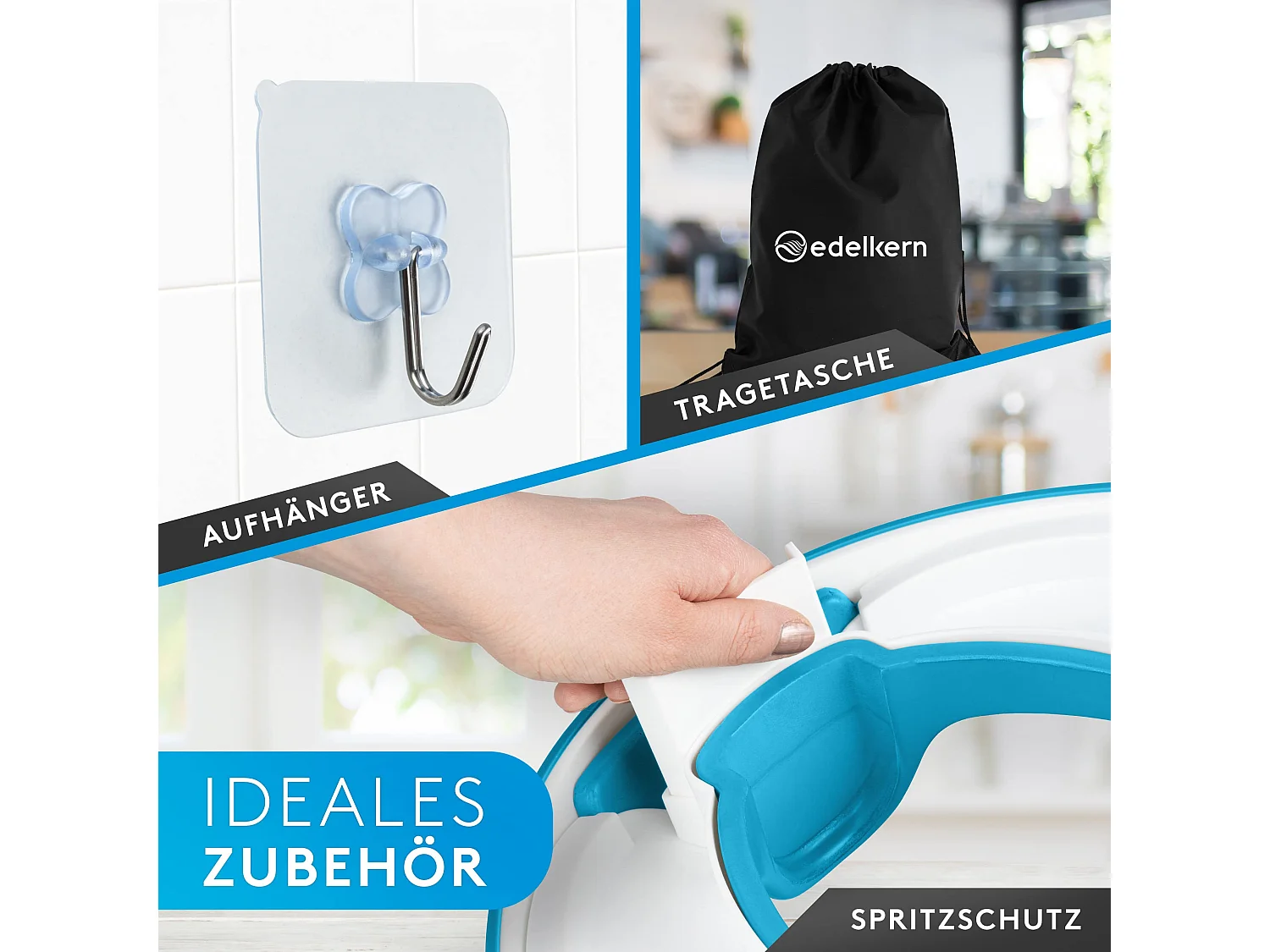 Edelkern Toilettensitz Kinder - Ergonomischer WC