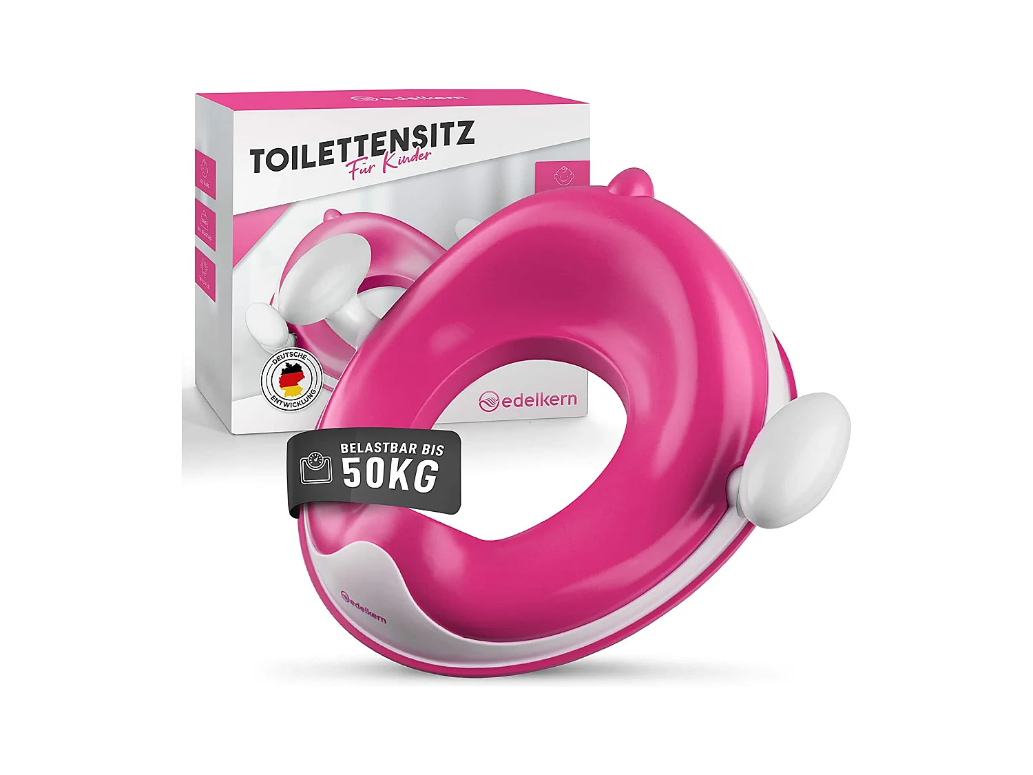 Edelkern Toilettensitz Kinder - Ergonomischer WC