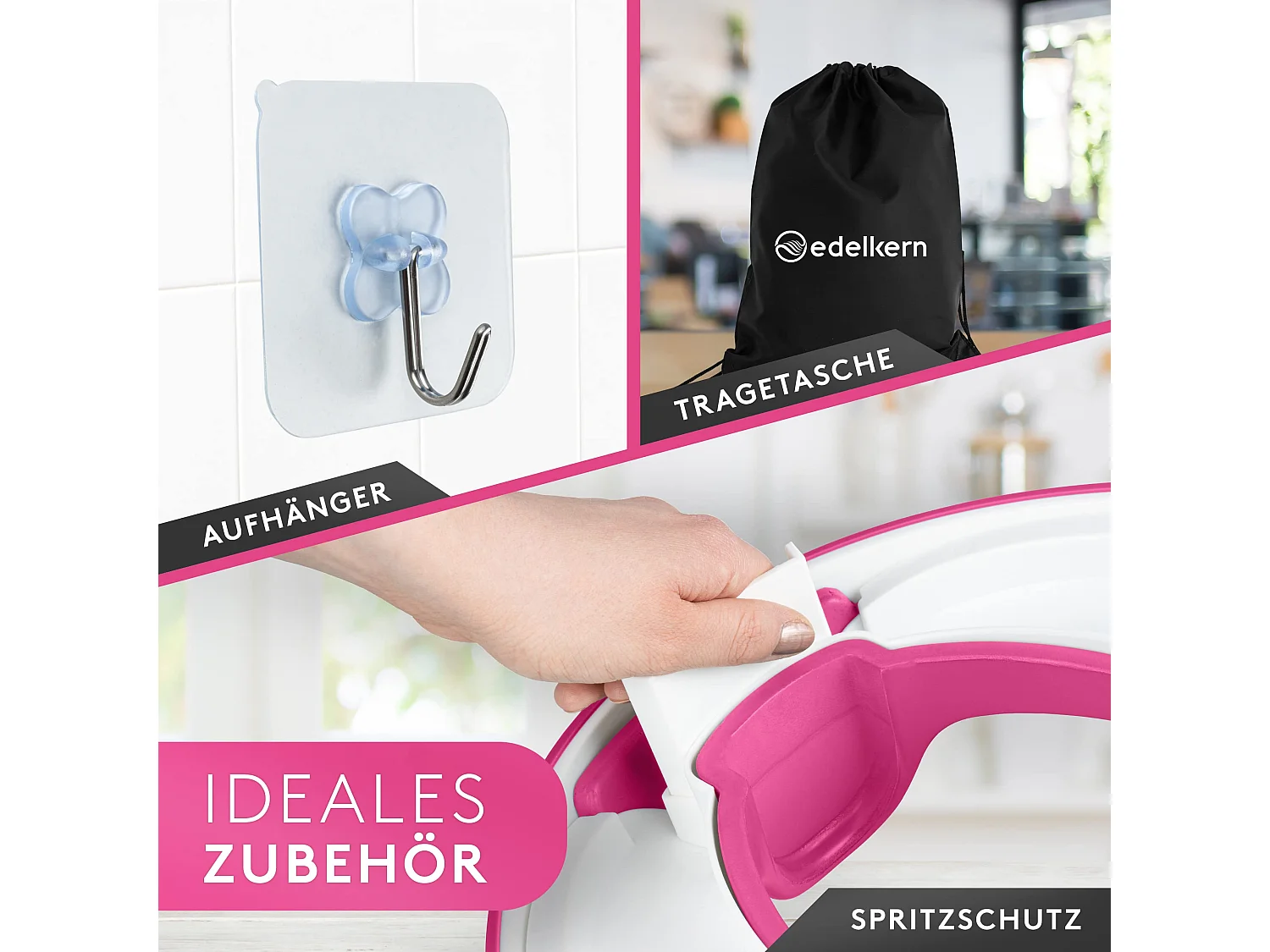 Edelkern Toilettensitz Kinder - Ergonomischer WC
