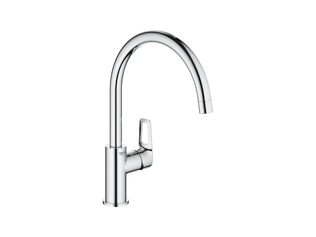 GROHE Mitigeur cuisine Bauloop Bec haut chrome levier carré