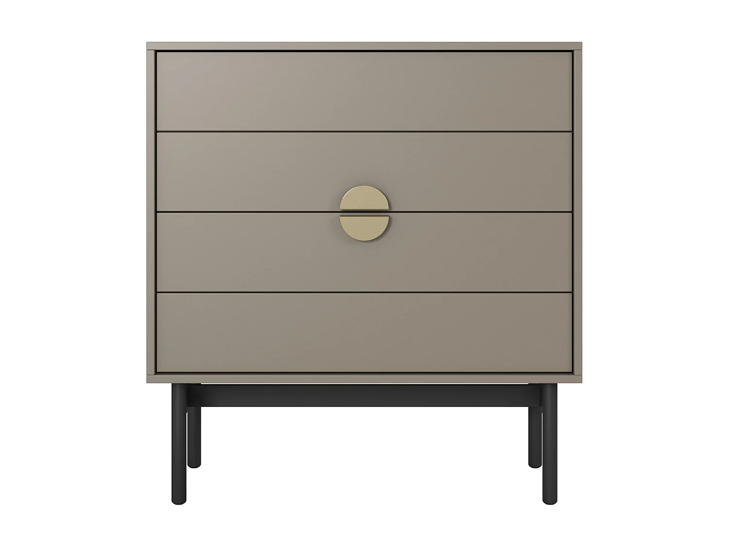 Ladekast - 85 cm - steengrijs - STOON