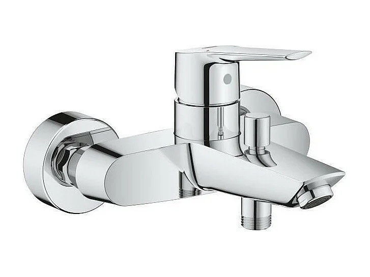 Mengkraan bad en douche mechanisch wandmodel GROHE Quickfix Start 2021 - Chroom StarLight - Garantie van 5 jaar