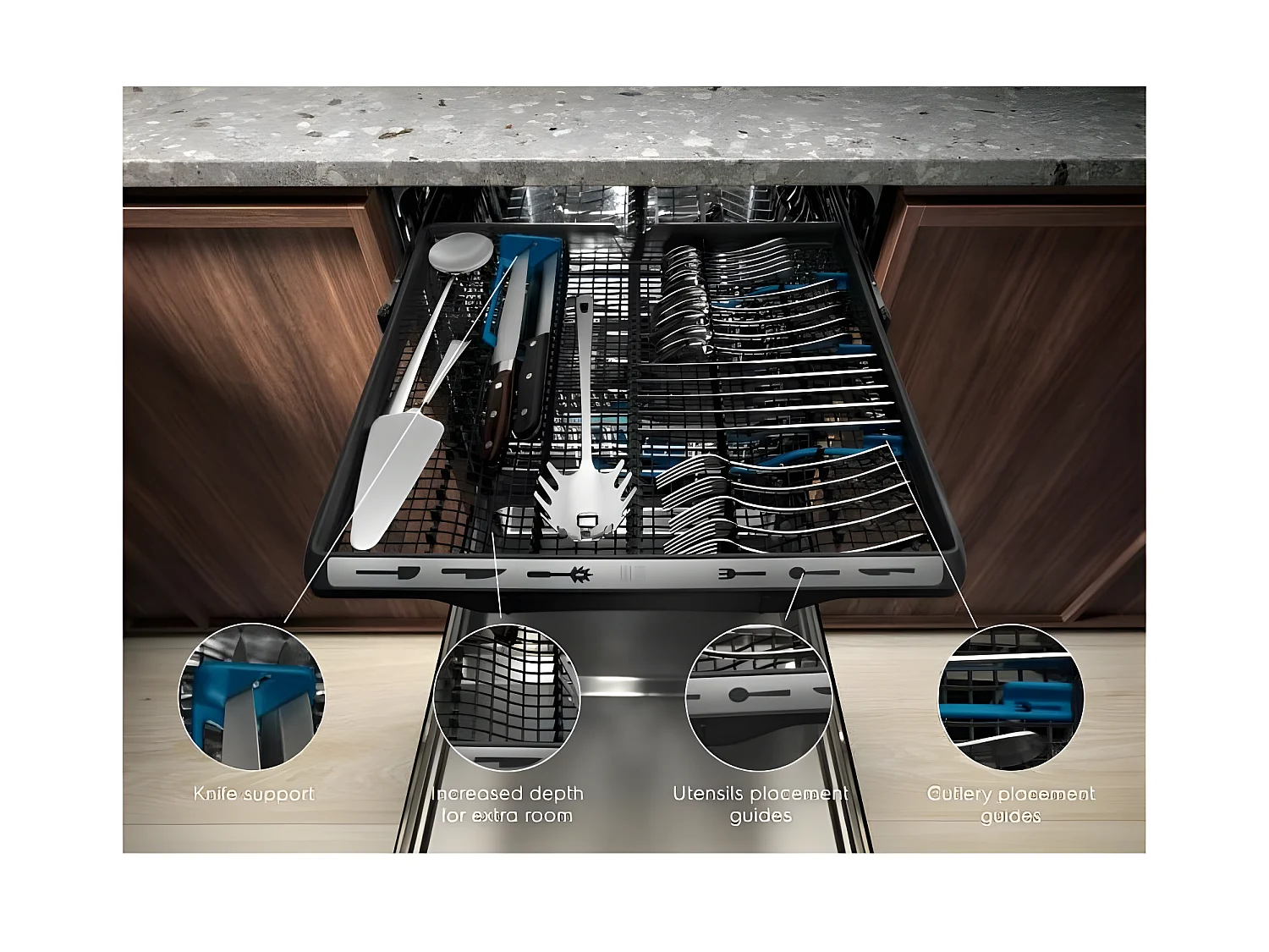 Electrolux EEM69300IX  Lavastoviglie A scomparsa parziale 15 coperti D