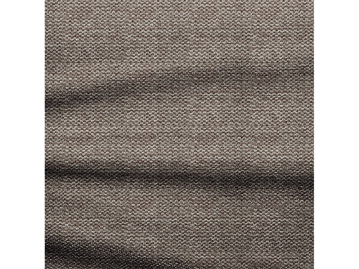 Canapé angle droit tissu tramé taupe 300cm ANIA