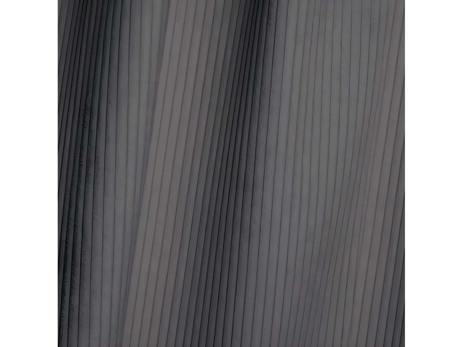 Canapé angle droit velours côtelé gris anthracite 300cm ANIA