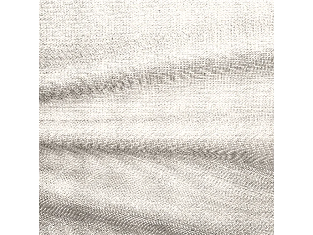 Canapé d'angle droit 4 places en coton crème