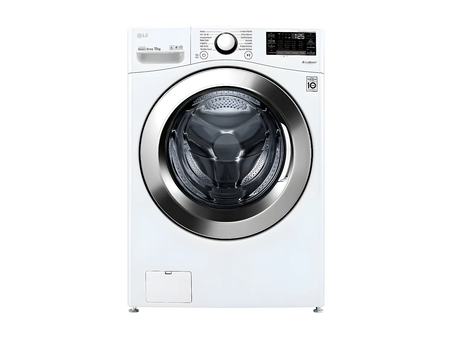 Lave-linge frontaux 15kg 127L LG 1100tr/min 70cm E, F 51 P 12 WH