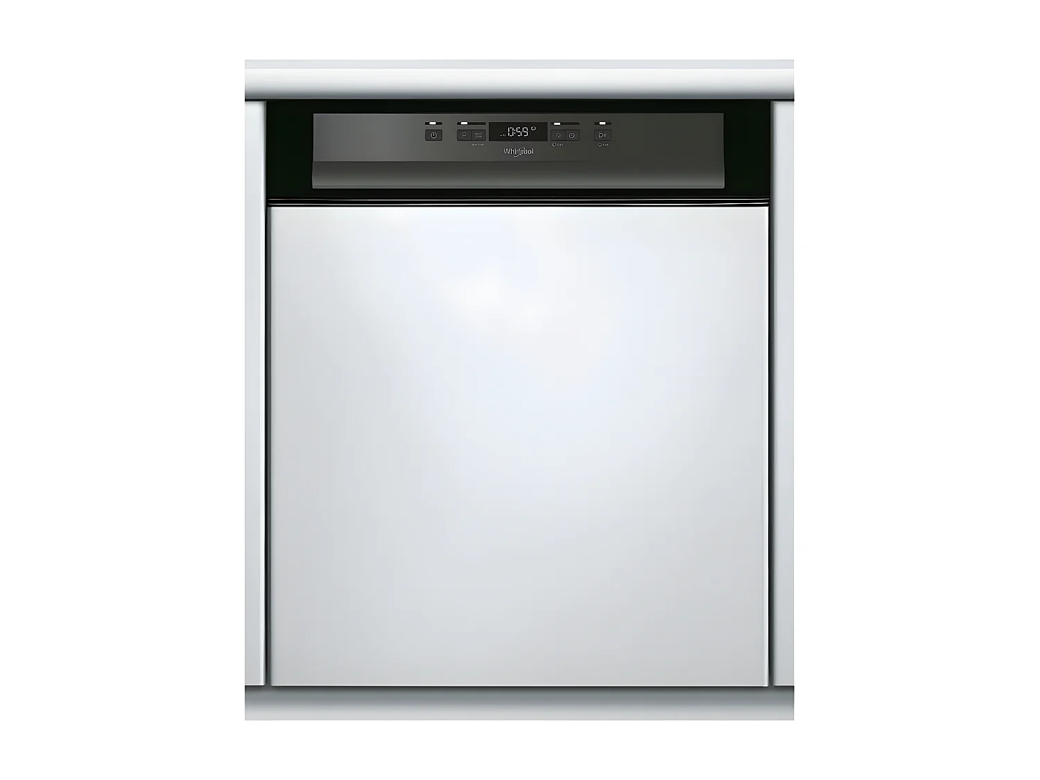Whirlpool Lave-vaisselle 60cm 14 couverts 46bd intégrable avec bandeau - wbc3c26b