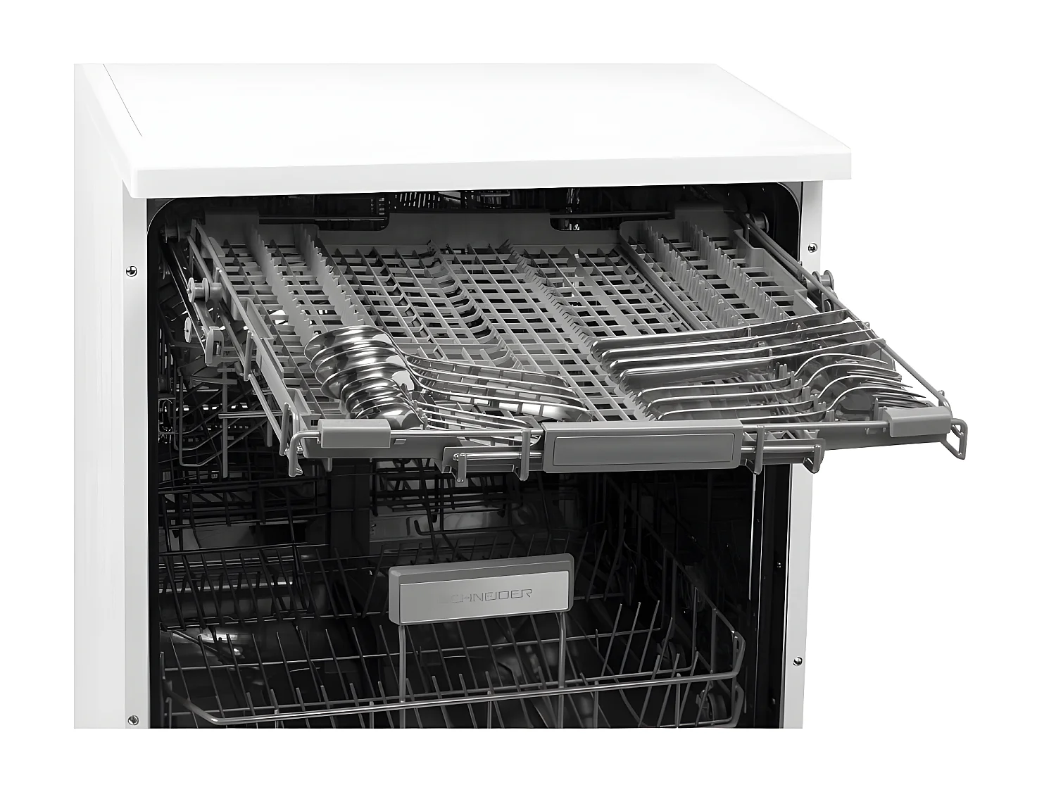 Lave-vaisselle pose libre SCHNEIDER 15 Couverts 60cm D, SCDW1542IDW