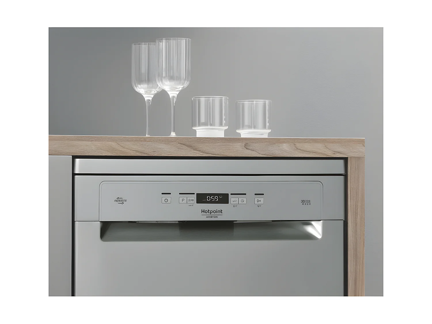 Lave-vaisselle pose libre HOTPOINT ARISTON 14 Couverts 60cm D, HFC3C33WX