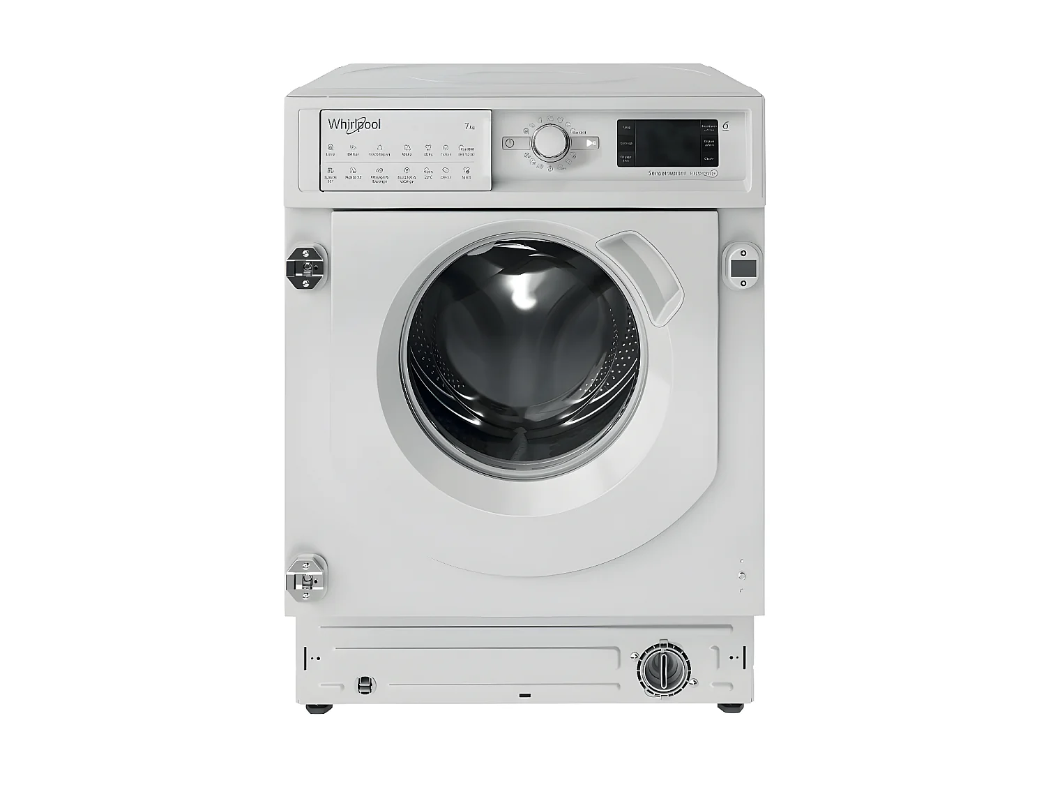Lave-linge intégrables 7kg 52L WHIRLPOOL INTEGRABLE 1400tr/min 59.5cm D, BIWMWG71483FRN