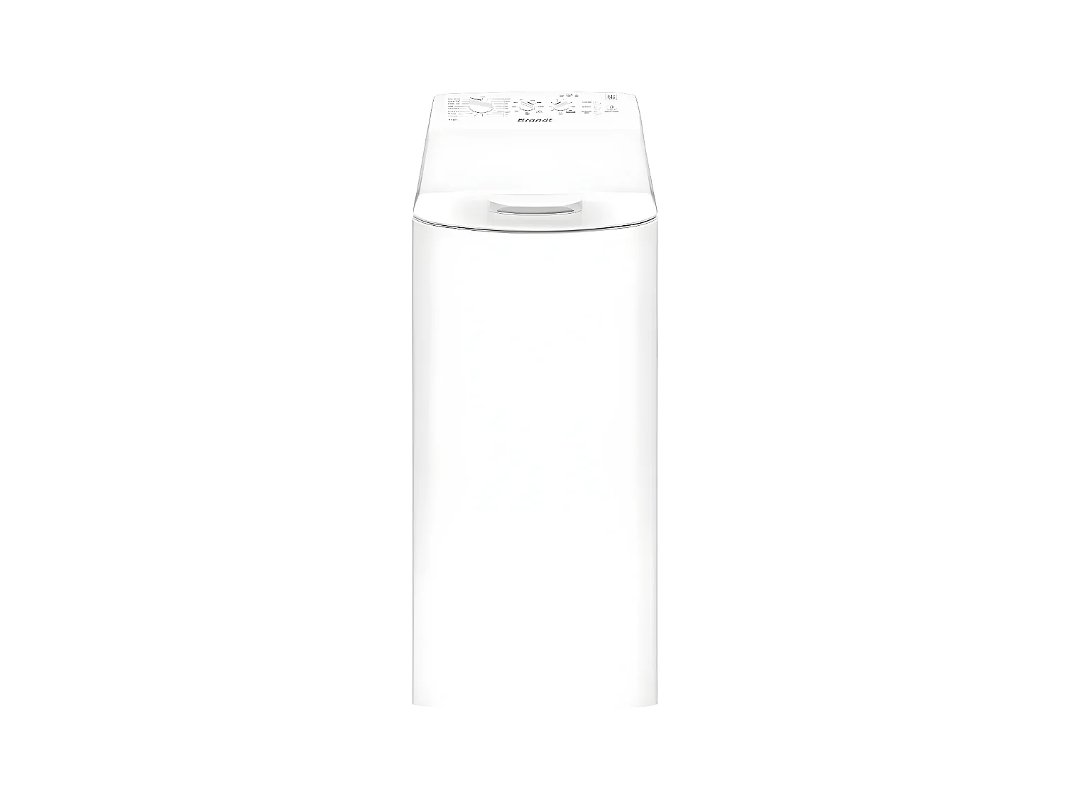 Lave-linge top 6.5kg 42L BRANDT 1200tr/min 40cm D, BT652AT