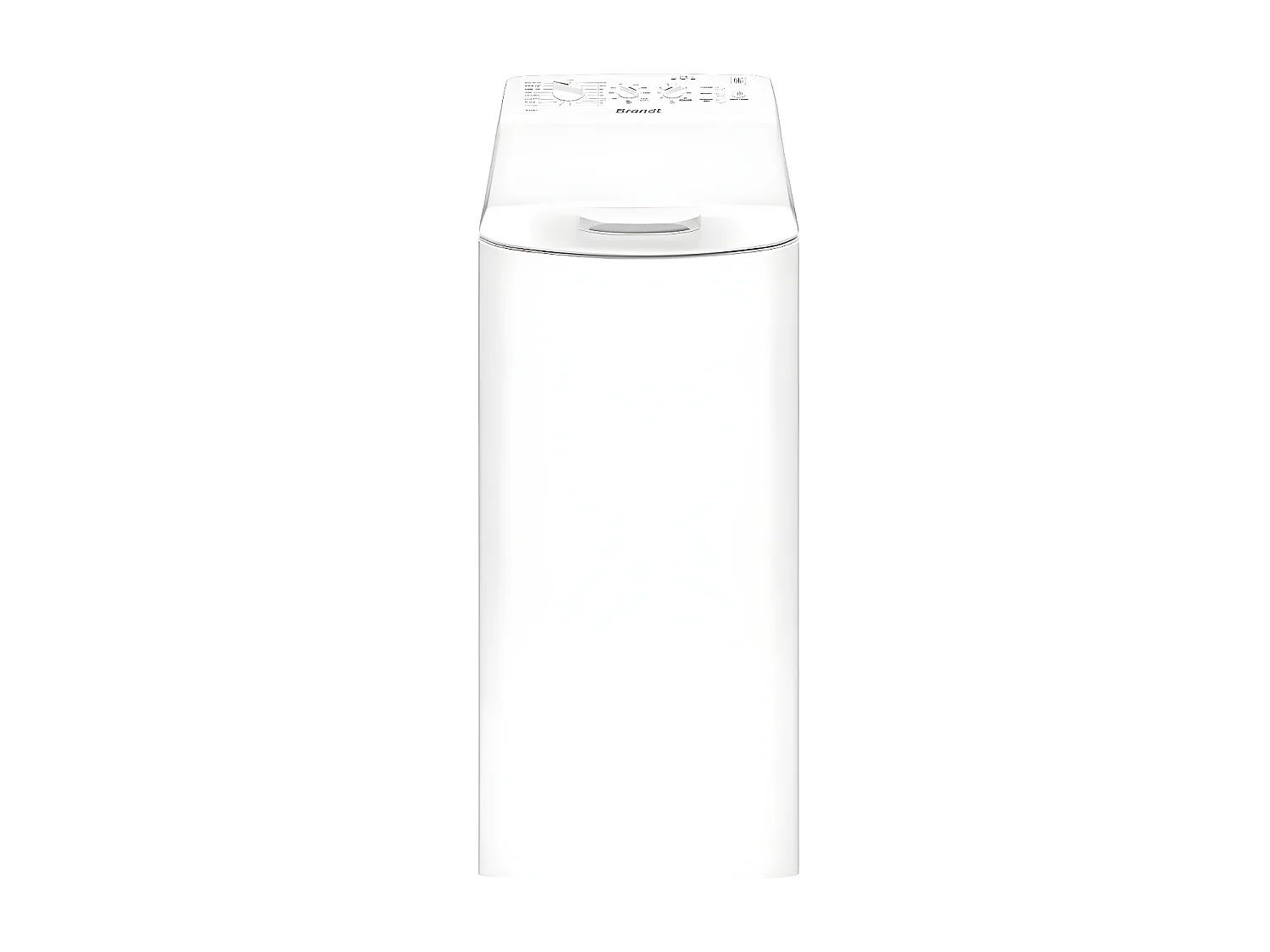 Lave-linge top 6.5kg 42L BRANDT 1200tr/min 40cm D, BT652AT
