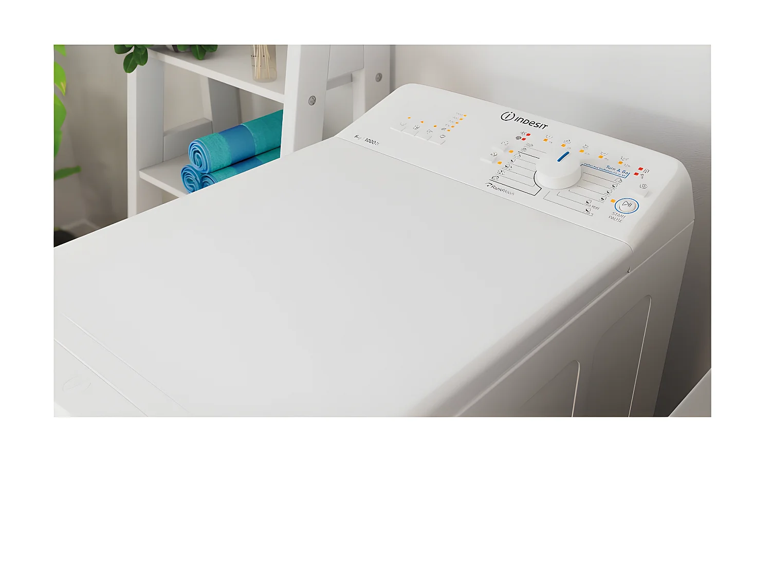 Lave-linge top INDESIT, BTWL60400EUN