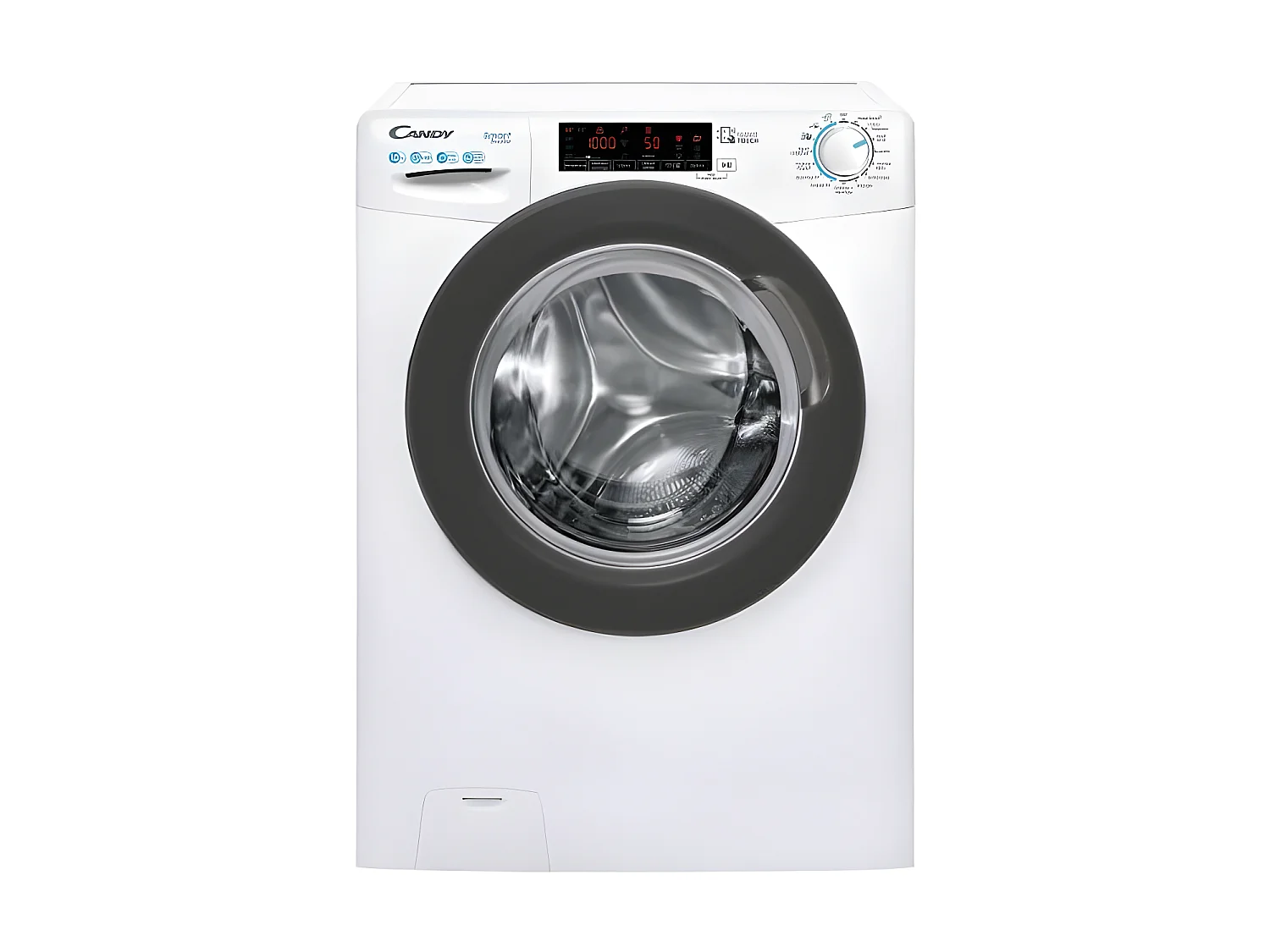 LL FRONT Candy Smart Pro - Big Digit Touch - Programmes : 15 - Depart d CANDY - CSS1410TWMRE-47