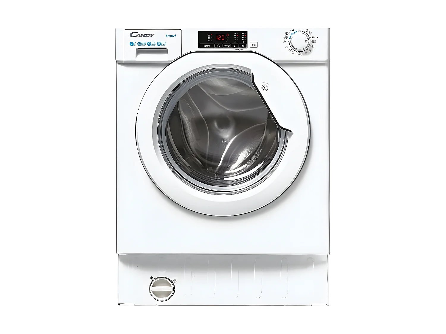 Lave-linge intégrables 7kg CANDY 1200tr/min 59.6cm D, CBW27D1E-S