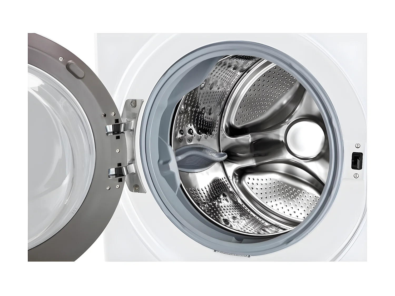 Lave-linge frontaux 17kg 127L LG 1100tr/min 70cm E, F71P12WH