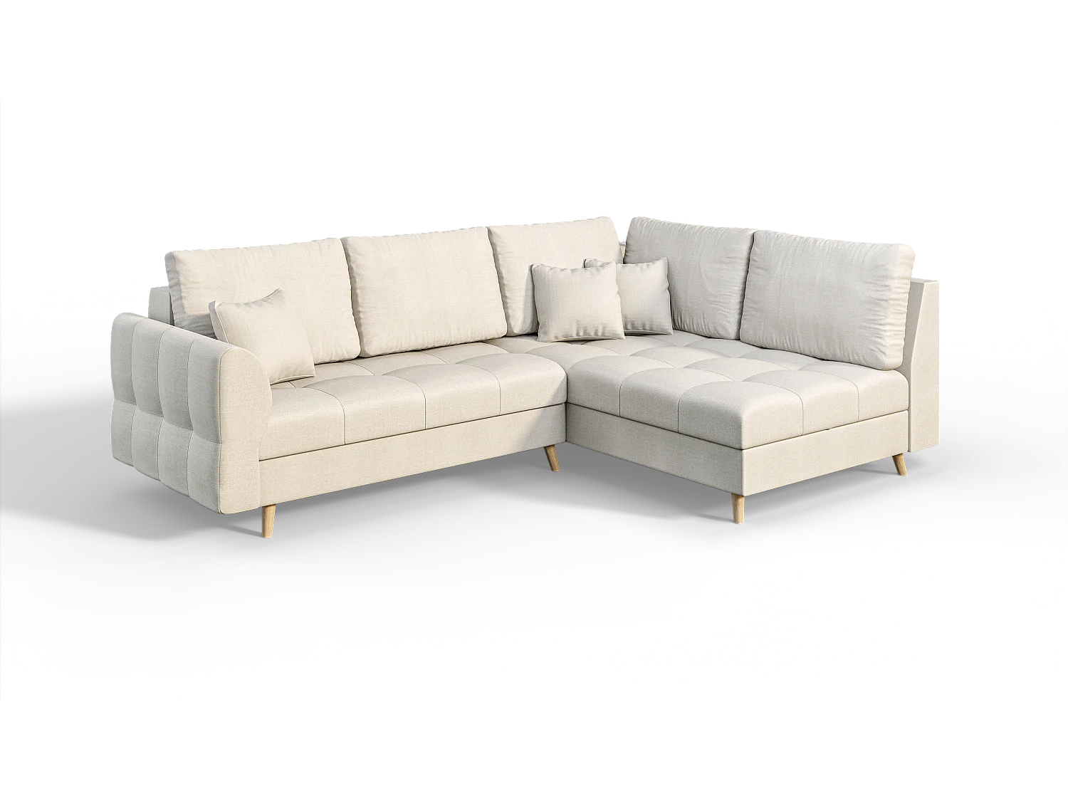 Ecksofa Sophia im skandinavischen Design