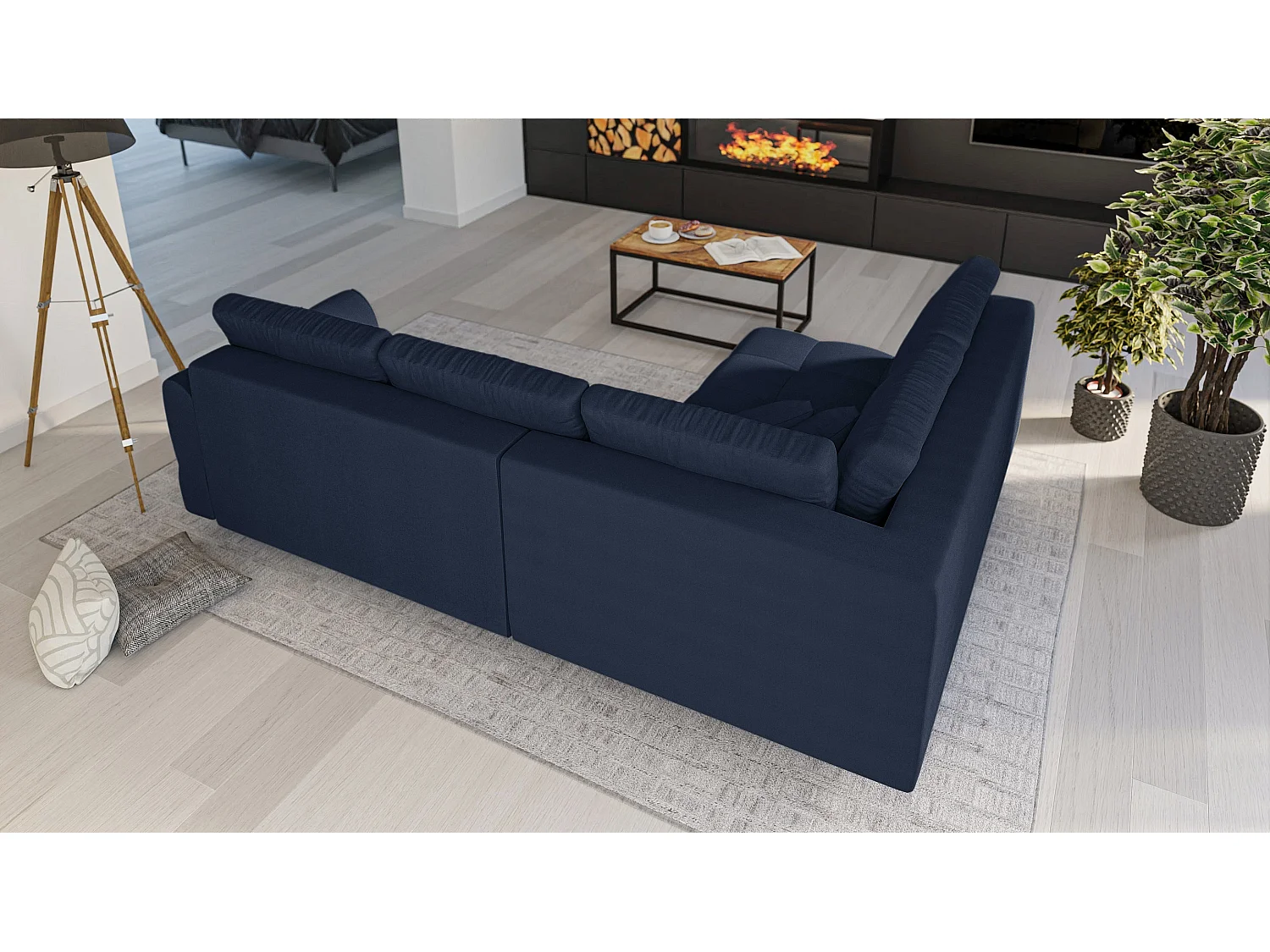 Ecksofa Sophia im skandinavischen Design