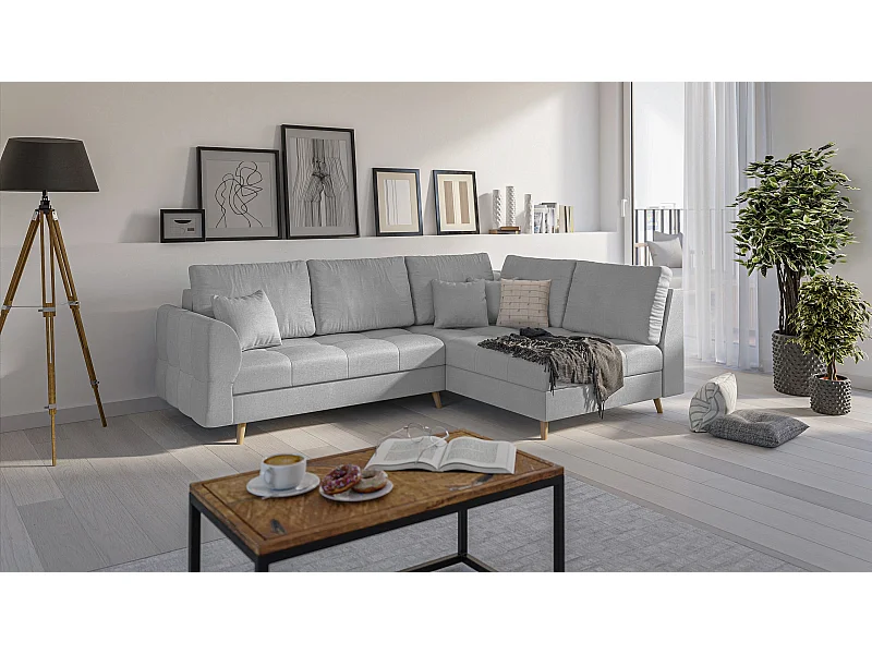 Ecksofa Sophia im skandinavischen Design